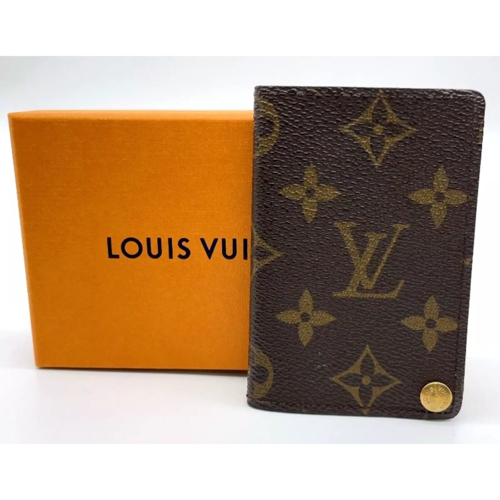 Auth Louis Vuitton Monogram Pression Card case M60937 W/Box - Picture 7 of 16